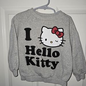 Hello Kitty Gray Kids Sweatshirt